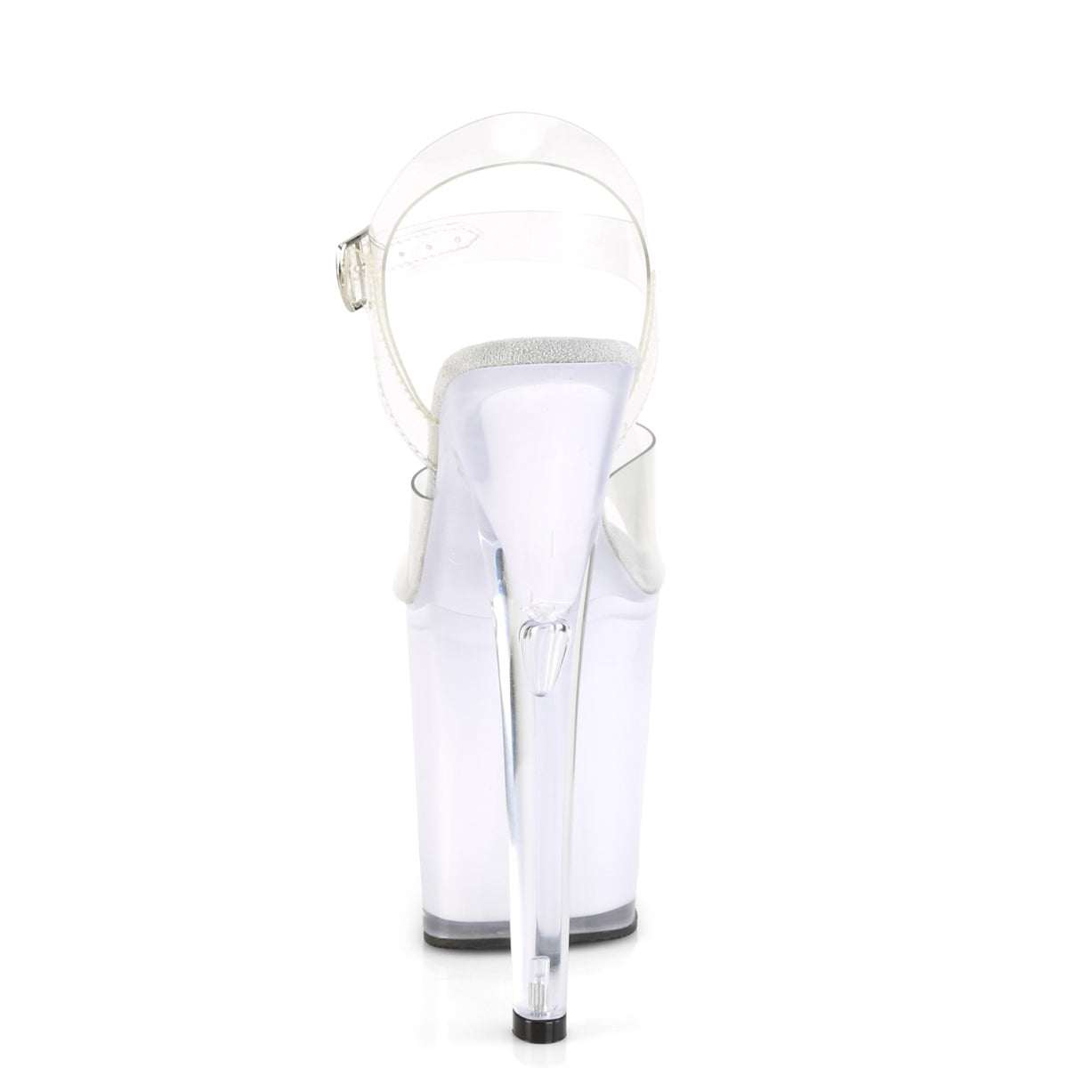 Pleaser Sandales pour femmes ILLUMINATOR-808 CLR / BLANC GLOW