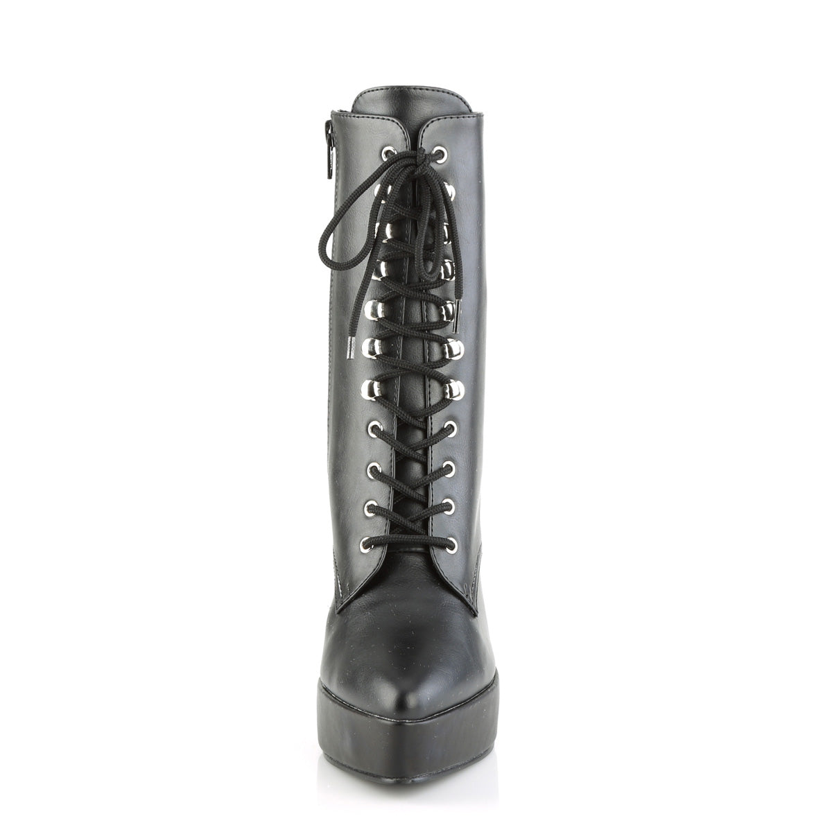 Devious Pompes pour femmes INDULGE-1020 Blk Faux Cuir
