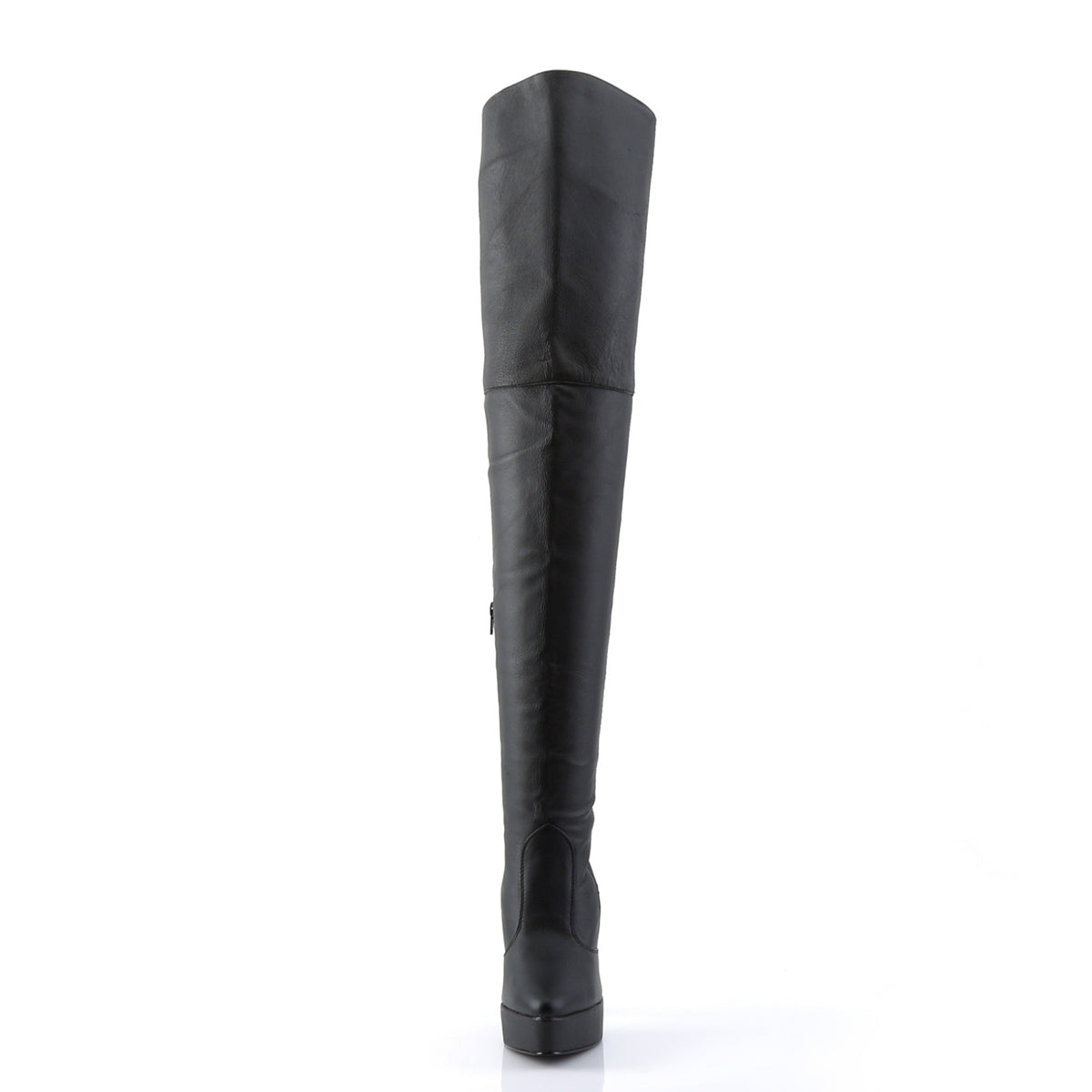 Devious Pompes pour femmes INDULGE-3011 Cuir BLK (P)