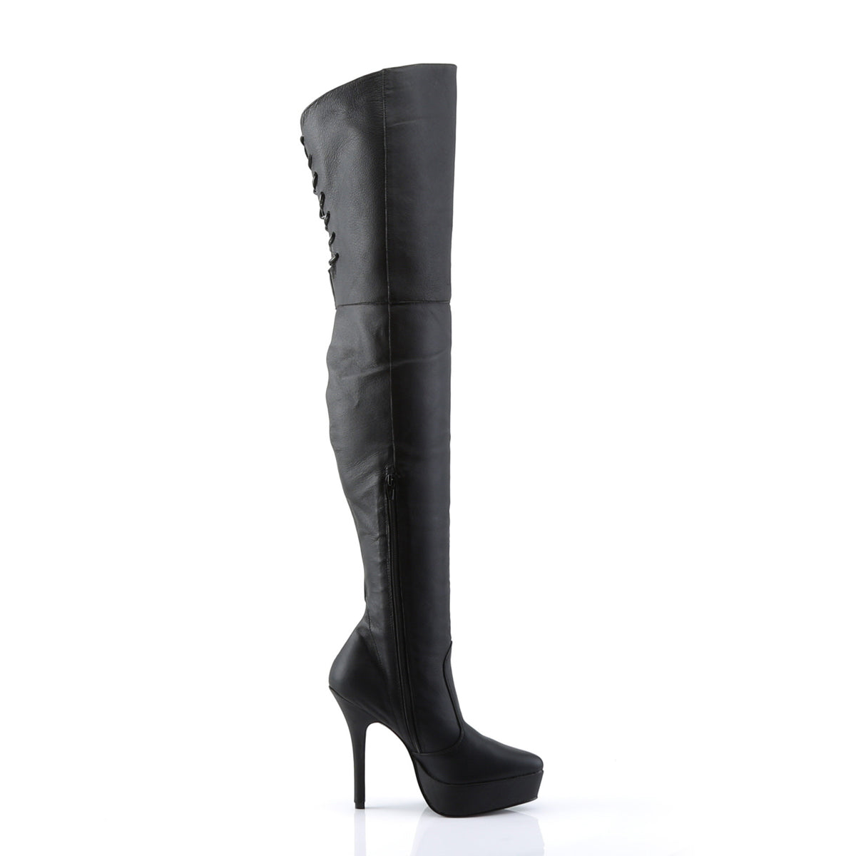 Devious Pompes pour femmes INDULGE-3011 Cuir BLK (P)
