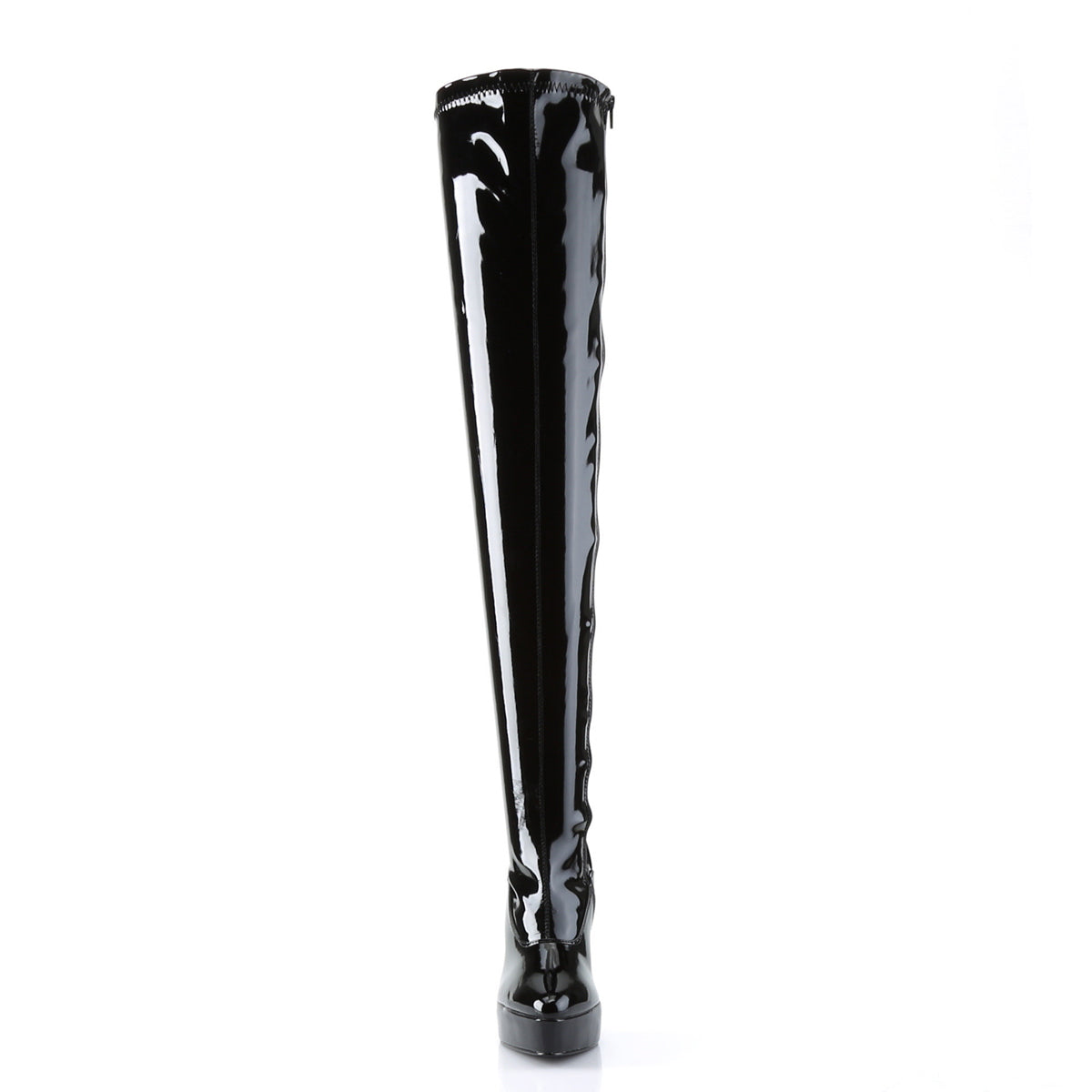 Devious Pompes pour femmes INDULGE-3063 blk str pat