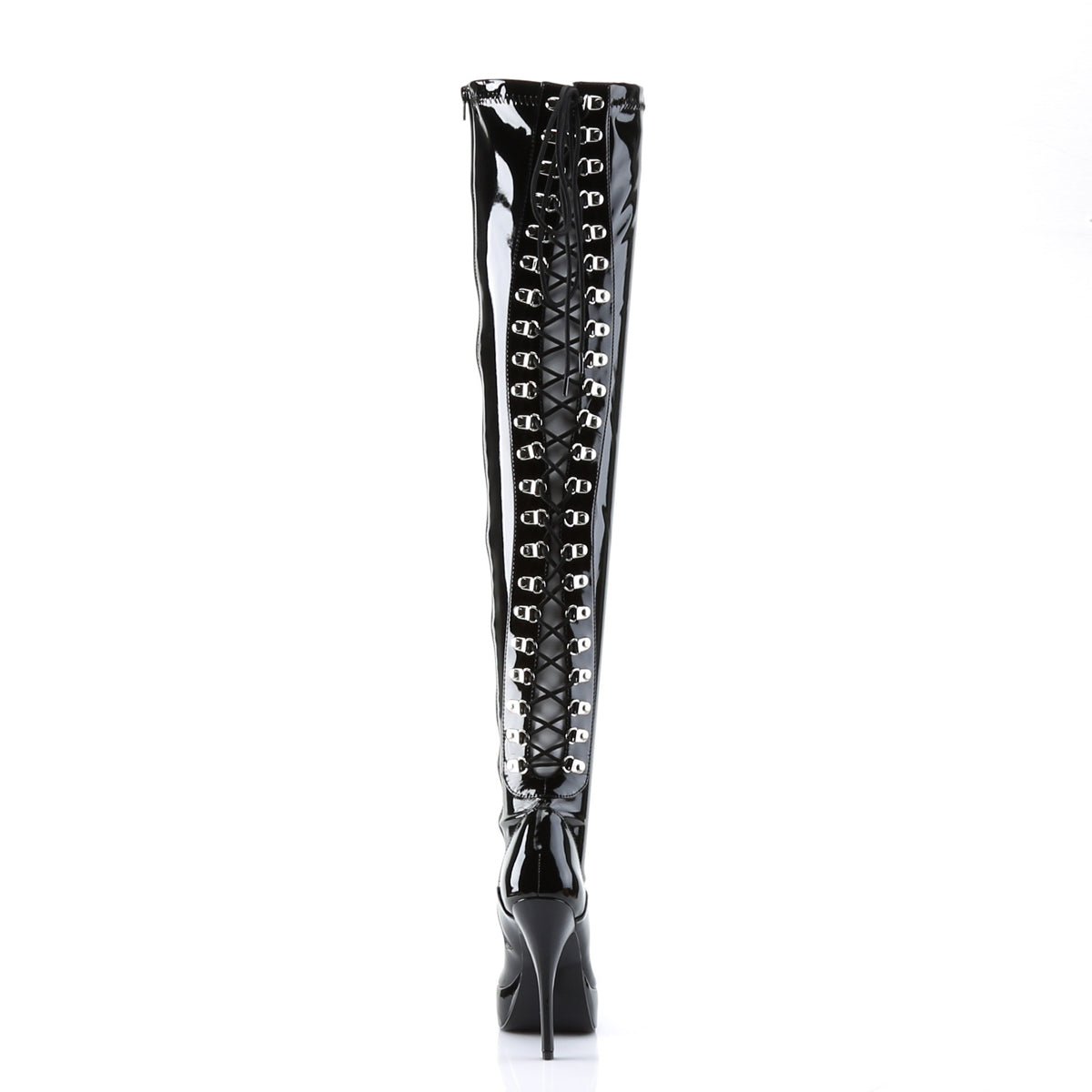Devious Pompes pour femmes INDULGE-3063 blk str pat