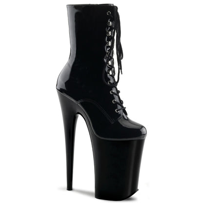 Pleaser Bottines pour femmes INFINITY-1020 blk / blk