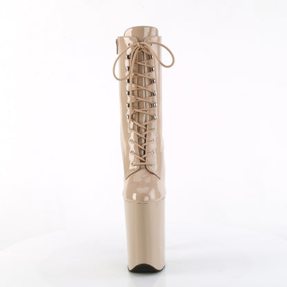 Pleaser  Bottines INFINITY-1020 Nude Pat / Nude