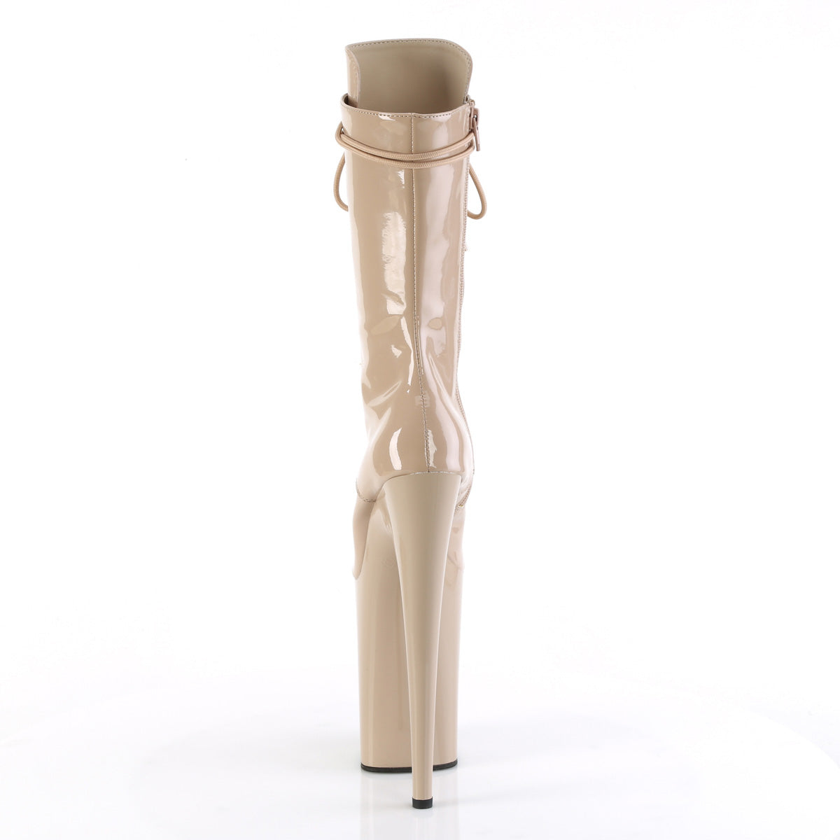 Pleaser  Bottines INFINITY-1050 Nude Pat / Nude