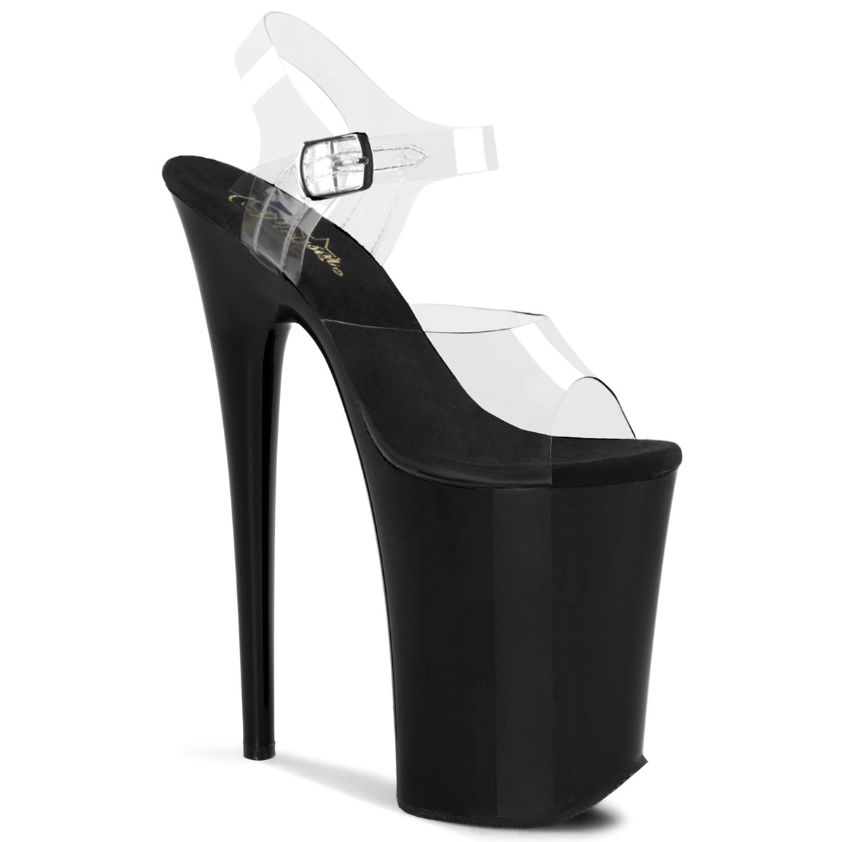 Pleaser Sandales pour femmes INFINITY-908 CLR / BLK