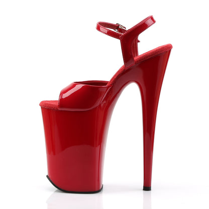 Pleaser Sandales pour femmes INFINITY-909 rouge / rouge