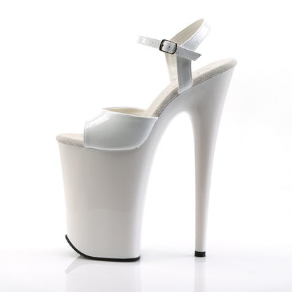 Pleaser Women's Platform Shoes INFINITY-909 Wht/Wht