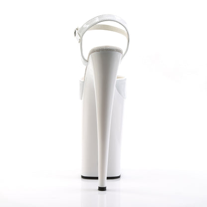 Pleaser Women's Platform Shoes INFINITY-909 Wht/Wht
