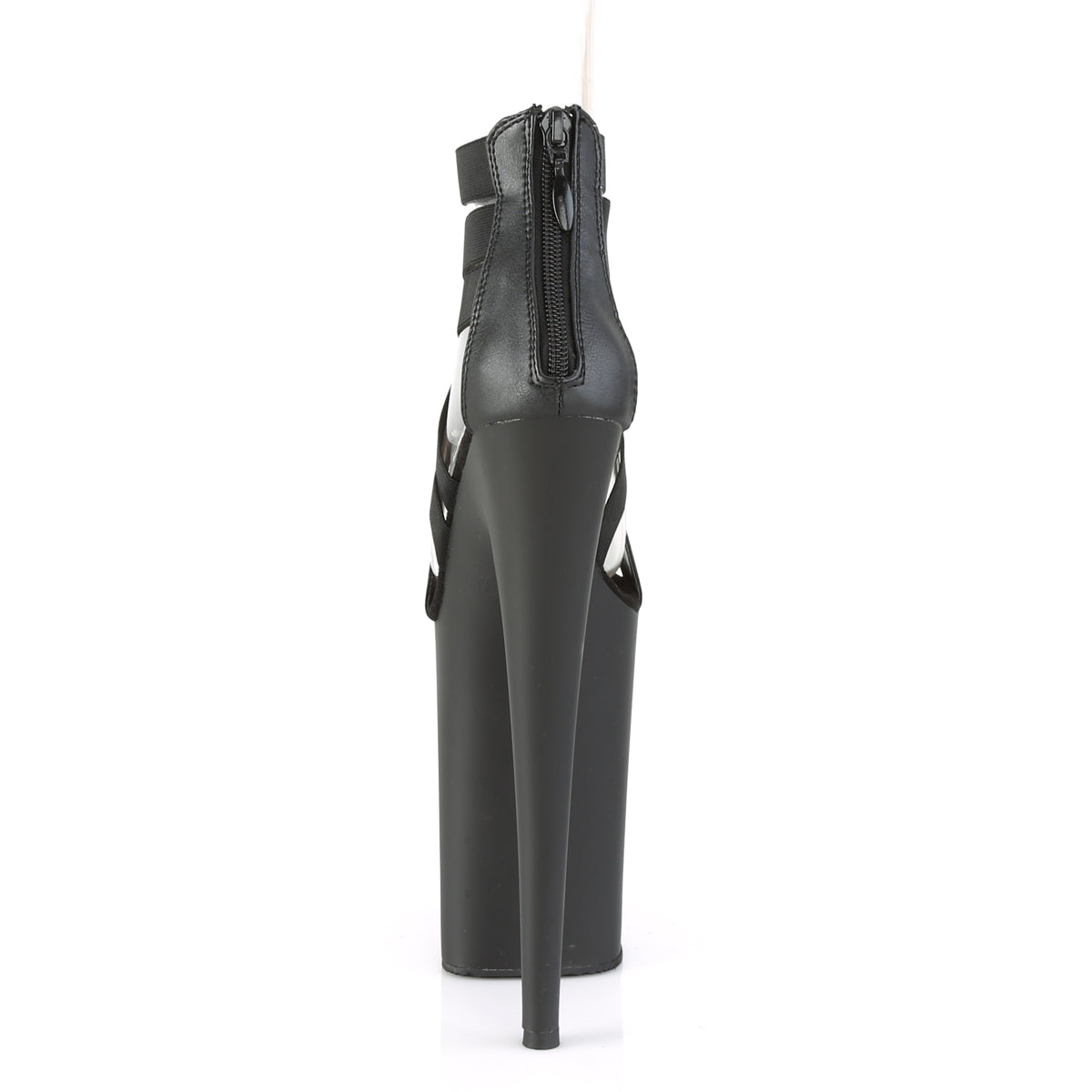 Pleaser Sandales pour femmes INFINITY-969 BLK BAND BAND-FAUX CUIR / BLK COMITÉ