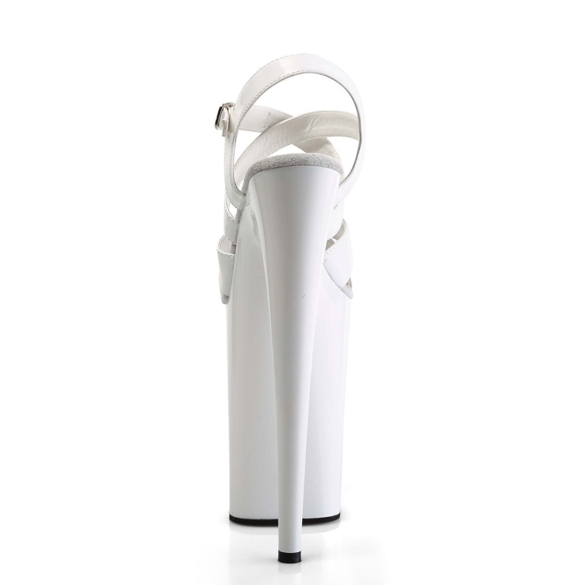 Pleaser Sandales pour femmes INFINITY-997 wht pat / wht