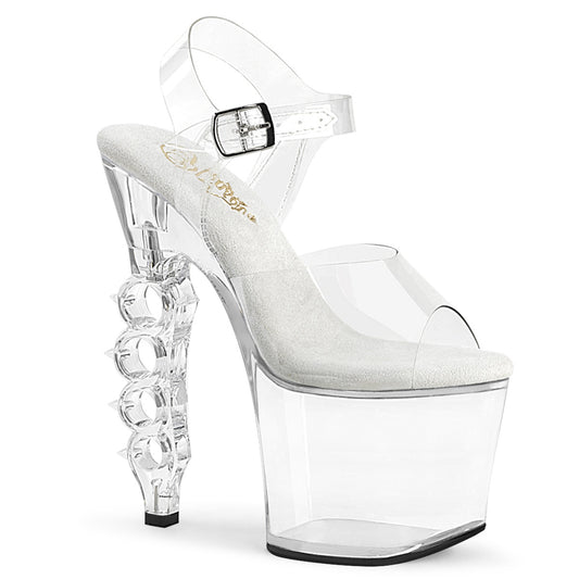 Pleaser Sandales pour femmes IRONGRIP-708 CLR / CLR