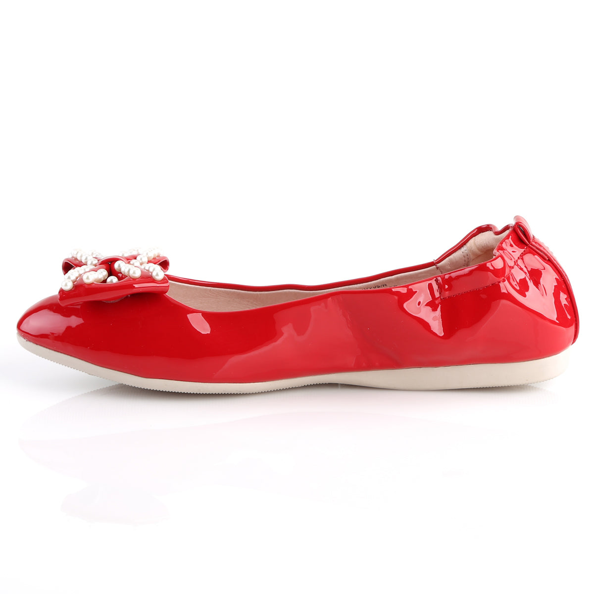 Pin Up Couture Pompes pour femmes IVY-09 patère rouge