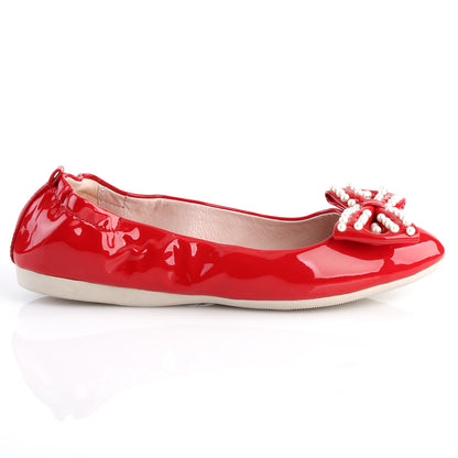 Pin Up Couture Pompes pour femmes IVY-09 patère rouge