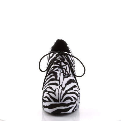 Funtasma Chaussure basse pour hommes JAZZ-02 fourrure de zèbre