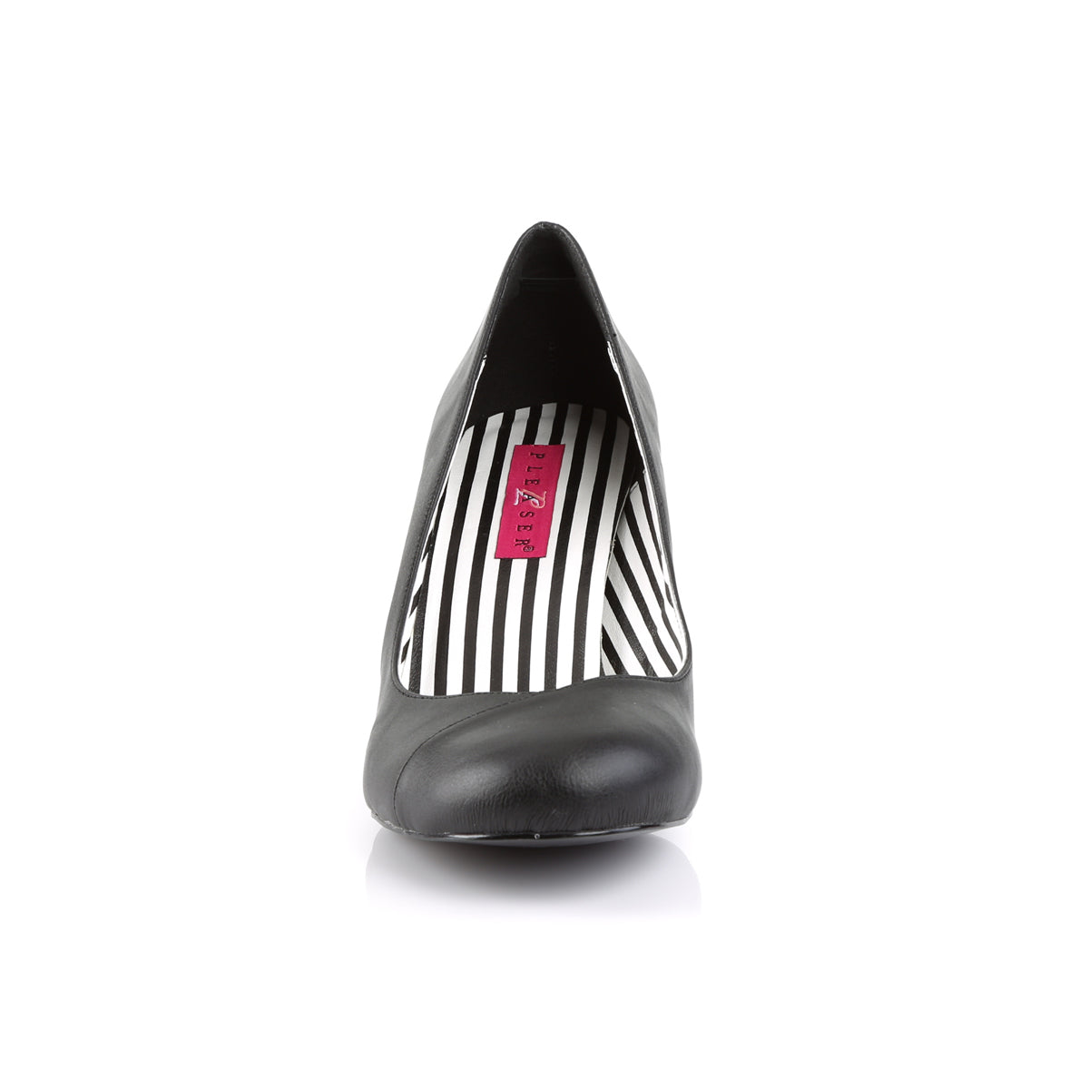 Pleaser Pink Label Pompes pour femmes JENNA-01 Cuir en faux BLK