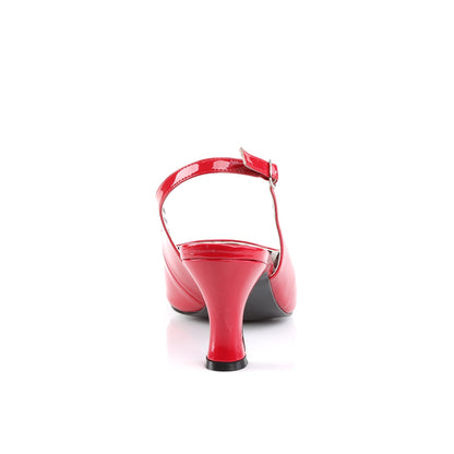 Pleaser Pink Label Pompes pour femmes JENNA-02 tape rouge