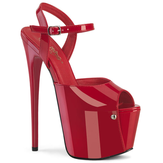 Pleaser Women's Platform Shoes JUBILANT-09 Red Pat