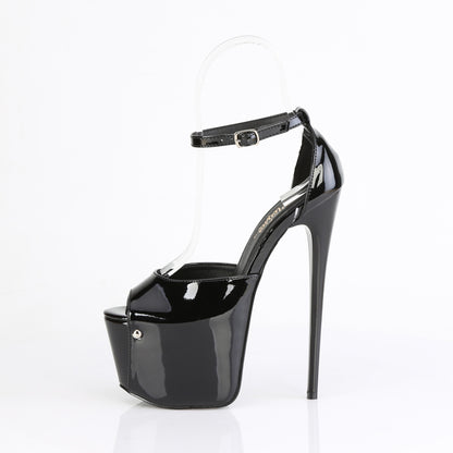 Pleaser Women's Platform Shoes JUBILANT-15 Blk Pat