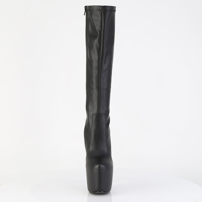 Pleaser Women's Platform Shoes JUBILANT-2000 Blk Str. Faux Leather