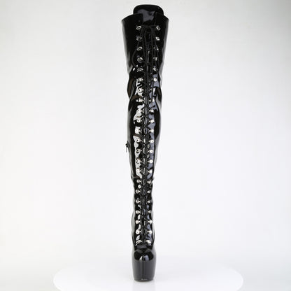 Pleaser Women's Platform Shoes JUBILANT-4012 Blk Str. Pat