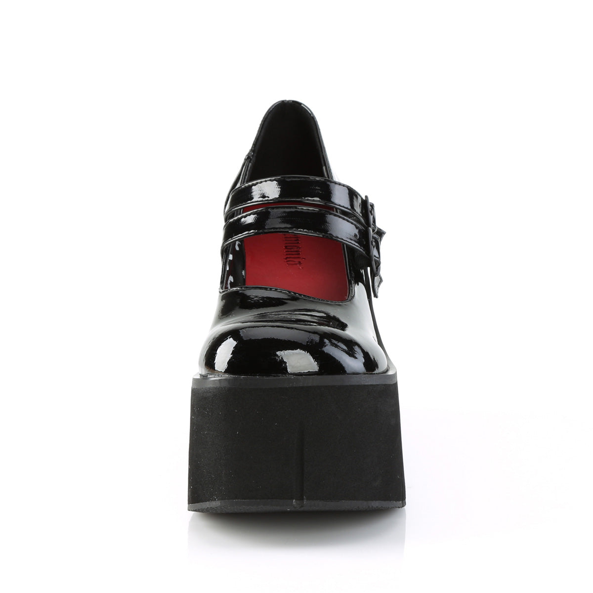 DemoniaCult Pompes pour femmes KERA-08 blk pat