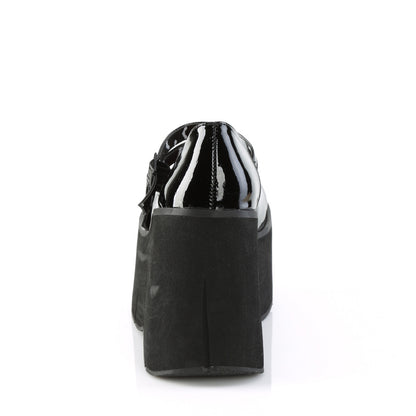 DemoniaCult Pompes pour femmes KERA-08 blk pat