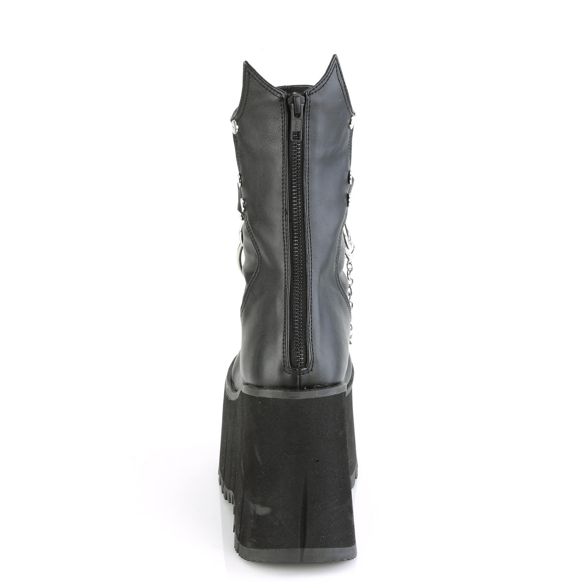 DemoniaCult  Ankle Boots KERA-130 Blk Vegan Leather