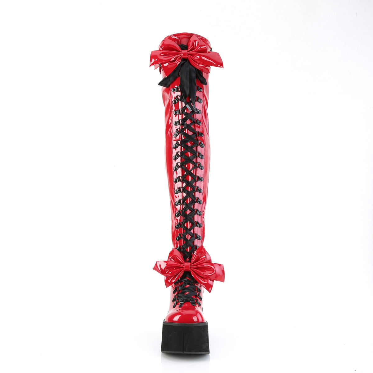 DemoniaCult  Bottes KERA-303 Red Pat