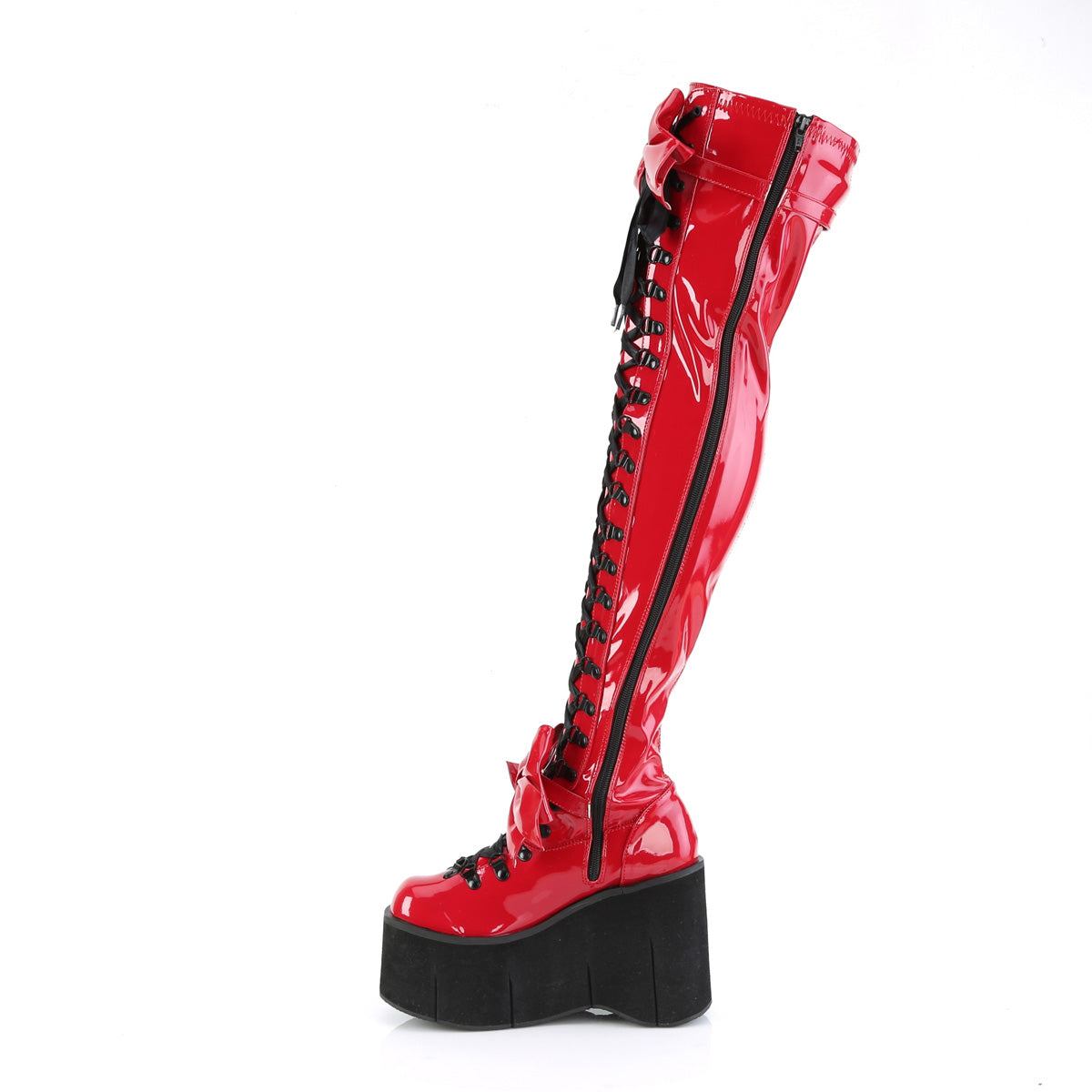 DemoniaCult  Bottes KERA-303 Red Pat