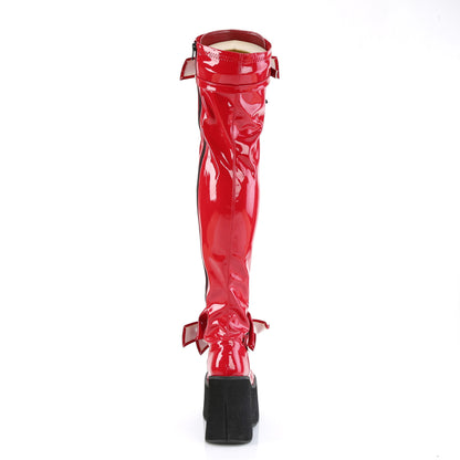 DemoniaCult  Bottes KERA-303 Red Pat