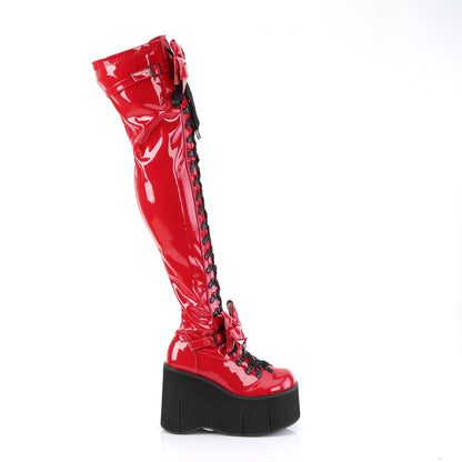 DemoniaCult  Bottes KERA-303 Red Pat
