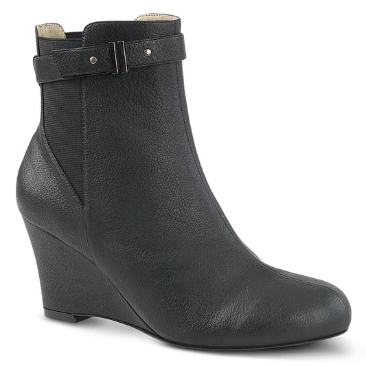 Pleaser Pink Label Bottines pour femmes KIMBERLY-102 Blk Faux Cuir