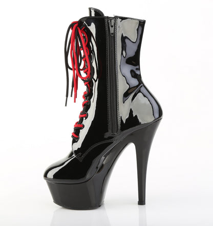 Pleaser Women's Platform Shoes KISS-1020-1 Blk/Blk