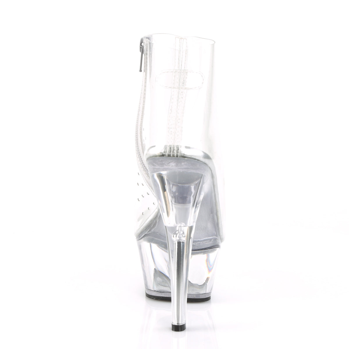 Pleaser Sandales pour femmes KISS-1023 CLR TPU / CLR