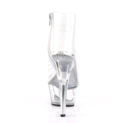 Pleaser Sandales pour femmes KISS-1023 CLR TPU / CLR