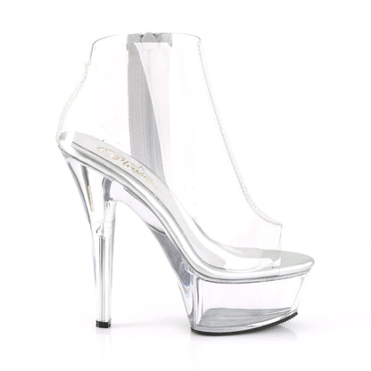 Pleaser Sandales pour femmes KISS-1023 CLR TPU / CLR