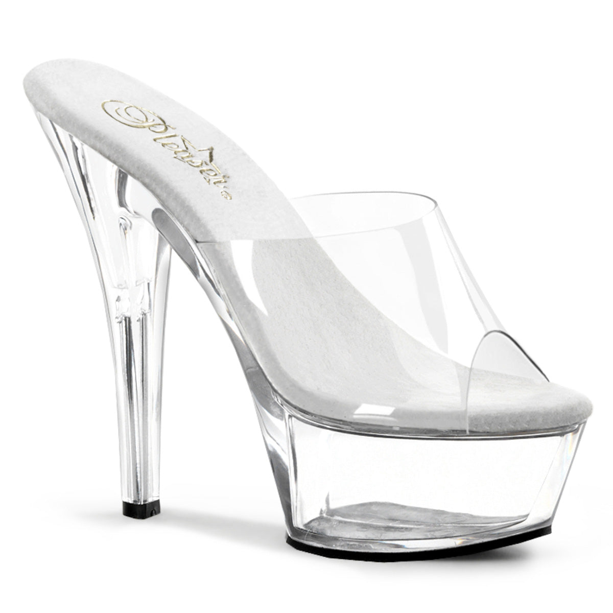 Pleaser Sandales pour femmes KISS-201 CLR / CLR