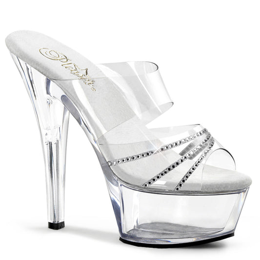 Pleaser Aux femmes  KISS-202R CLR / CLR