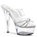 Pleaser Aux femmes  KISS-202R CLR / CLR