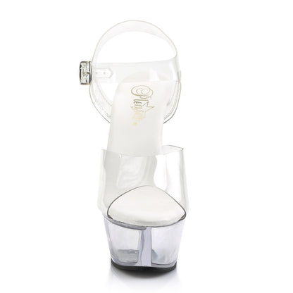 Pleaser Sandales pour femmes KISS-208vl CLR / CLR