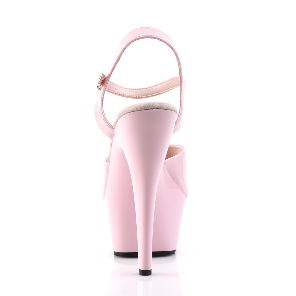 Pleaser Womens Sandals KISS-209 B. Pink Pat/B. Pink