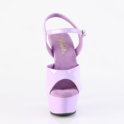 Pleaser Women's Platform Shoes KISS-209 Lavender Pat/Lavender