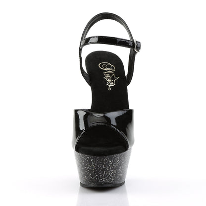 Pleaser Sandales pour femmes KISS-209mg blk / blk
