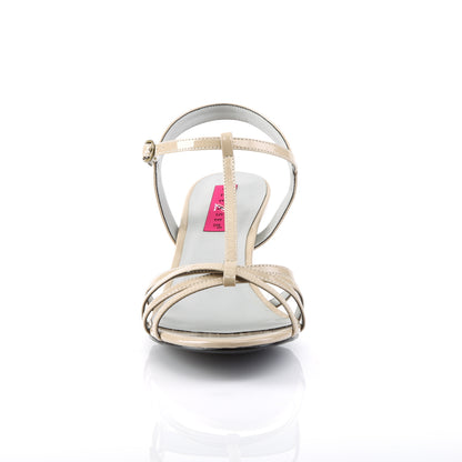 Pleaser Pink Label Pompes pour femmes Kitten-06 patème crème
