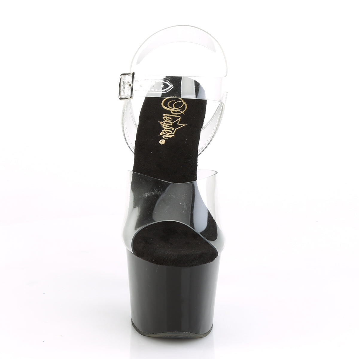 Pleaser Sandales pour femmes KNUCKS-708 CLR / BLK