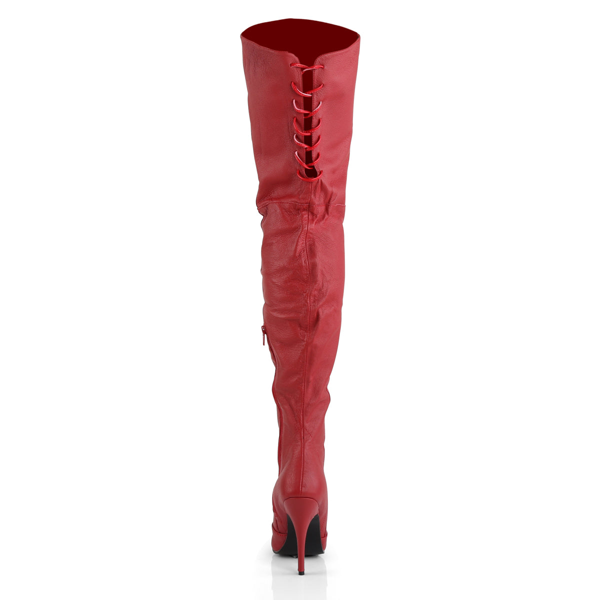 Pleaser Bottes pour femmes LEGEND-8899 Cuir rouge (P)