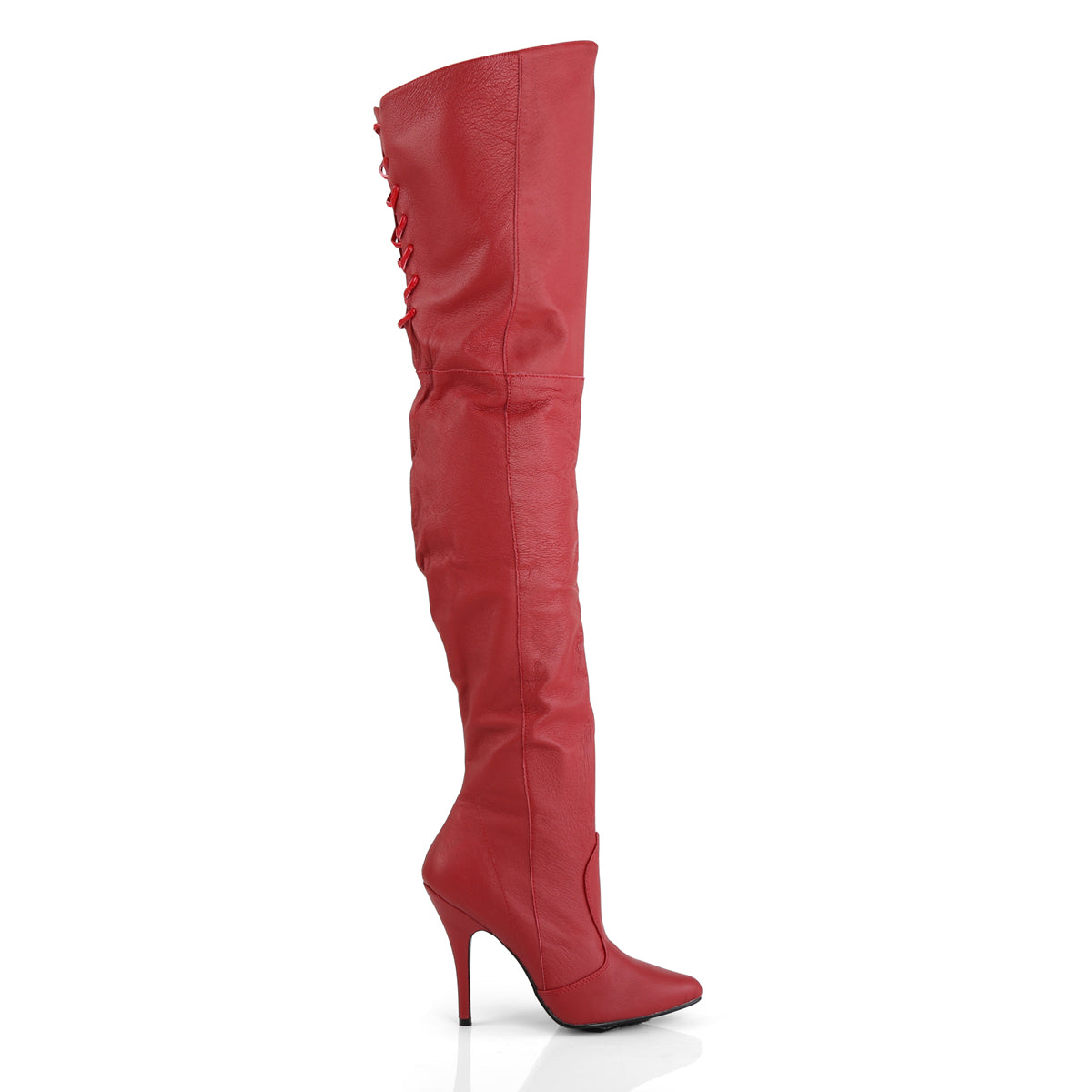 Pleaser Bottes pour femmes LEGEND-8899 Cuir rouge (P)