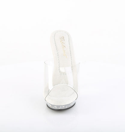 Fabulicious Women's Shoes LIP-101CAS Clr/Slv AB RS