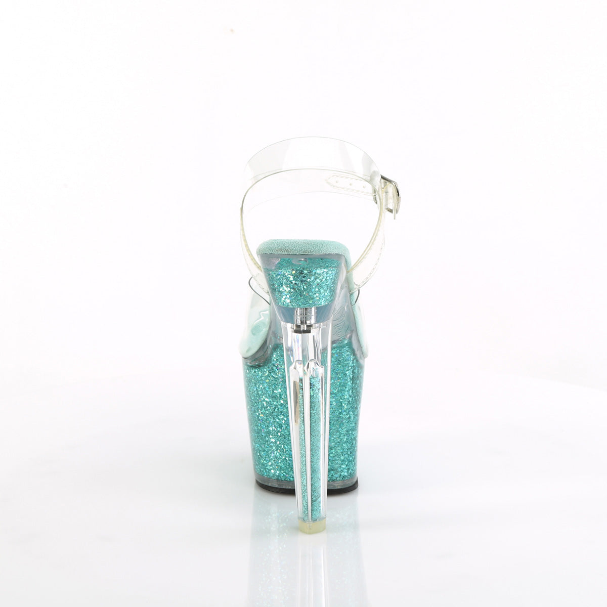 Pleaser   LOVESICK-708SG CLR / Aqua Multi Iridescente Pritters
